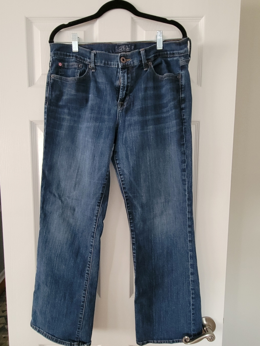 Lucky Brand Women's Size 14/32 Blue Flare Jeans
